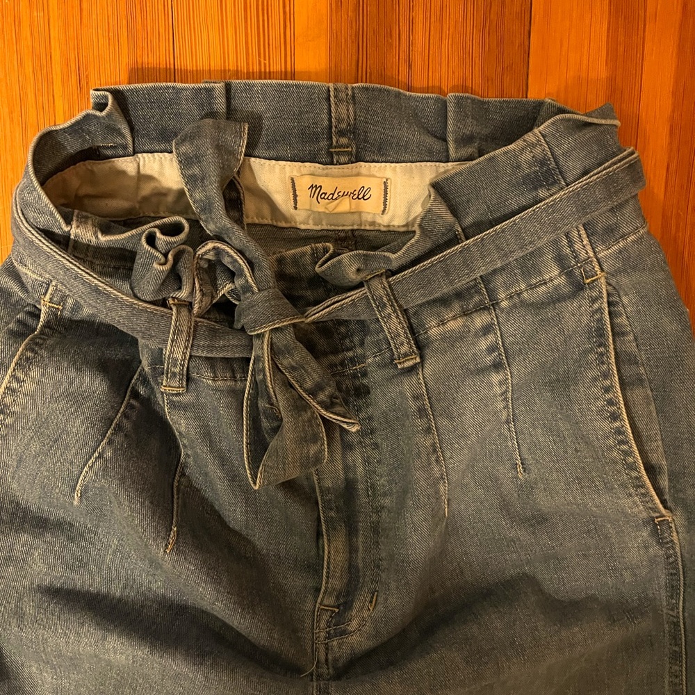 Cropped Madewell denim